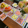 The Poppy Tile Capri Table Runner