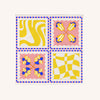 The Poppy Tile Capri Napkin