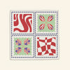 The Poppy Tile Rome Napkin