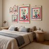 Poppies in a Glass Vase Milan Wall Art