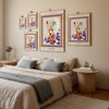 Poppies in a Glass Vase Rome Wall Art