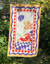 Tulip and Magnolia in a Glass Vase Rome Tea Towel
