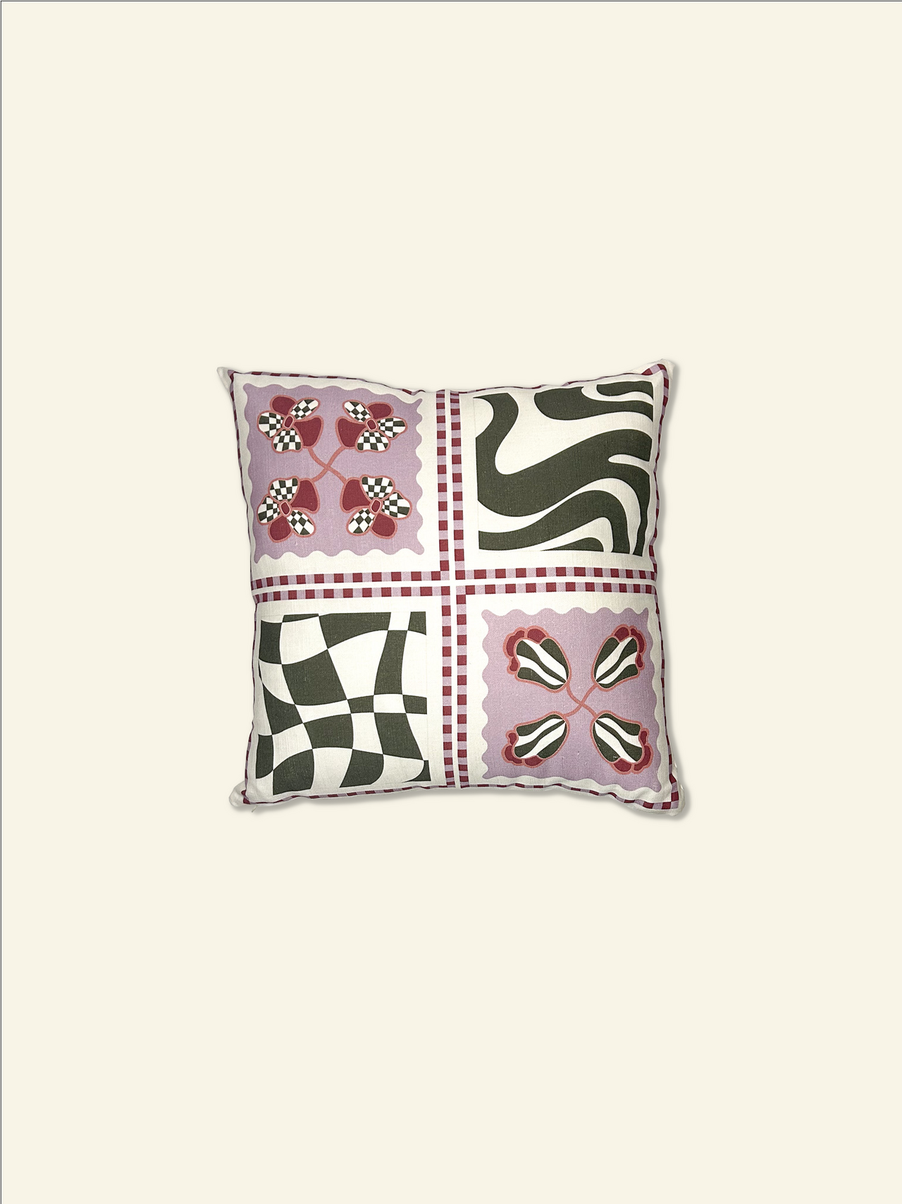 The Poppy Tile Venice Cushion Cover