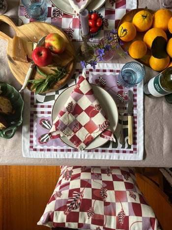 The Poppy Tile Placemat | Venice