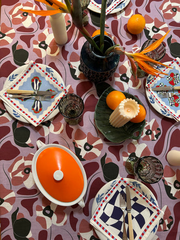 Poppies All Around Venice Tablecloth