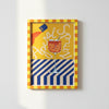 A3 Yellow and Orange Hand Painted Frame