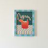 A5 Turquoise and Light Blue Painted Frame
