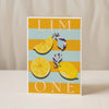 Lemon Greeting Card