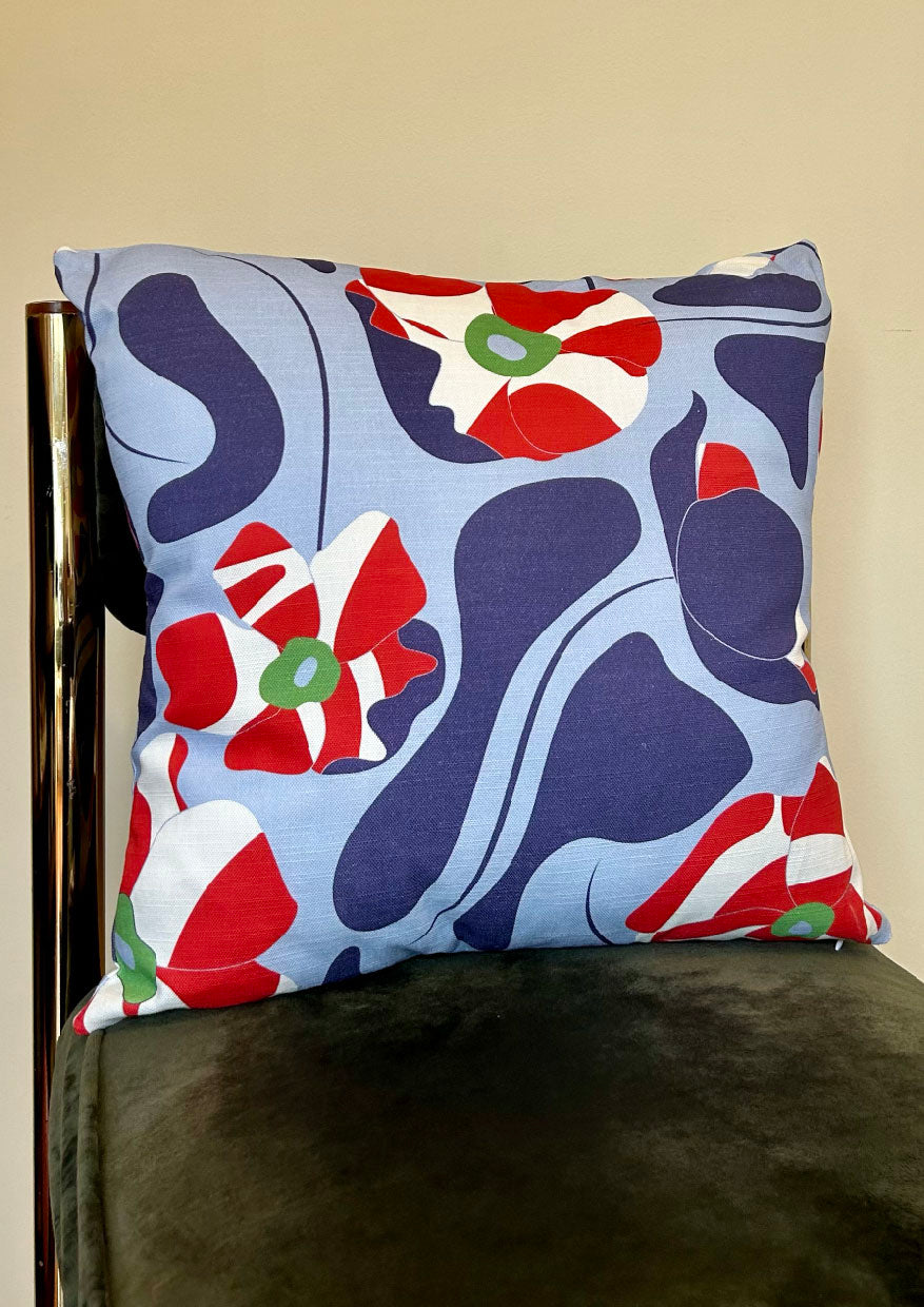 Poppies All Around Milan Cushion Cover