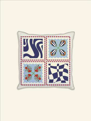 The Poppy Tile Milan Cushion Cover