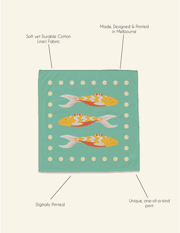 The Sunday Pesce Napkin