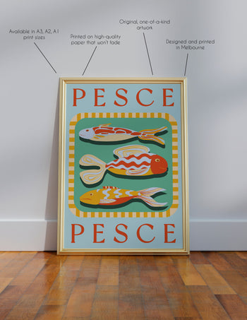 The Sunday Pesce Wall Art